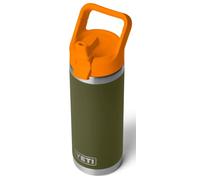 Gourde Yeti Rambler 18 Oz C 532 ml Straw Bottle Olive/King Crab Orange