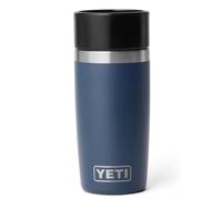 YETI Rambler Bouteille de voyage isotherme en acier inoxydable avec bouchon Hotshot, bleu marine, 354 ml