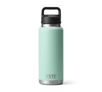 YETI Rambler Bouteille isotherme en acier inoxydable avec bouchon Chug - 1,1 l - Vert écume de mer