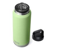 YETI Rambler Bouteille isotherme en acier inoxydable avec bouchon Chug - 1,4 l - Vert citron clair