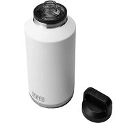 YETI Rambler Bouteille isotherme en acier inoxydable avec bouchon Chug - 1800 ml - Blanc