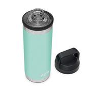 YETI Rambler Bouteille isotherme en acier inoxydable avec bouchon Chug - 532 ml - Écume de mer