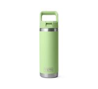 YETI Rambler Bouteille isotherme en acier inoxydable avec bouchon de paille assorti - 532 ml - Vert citron clair