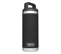 YETI Rambler Bouteille isotherme en acier inoxydable avec bouchon TripleHaul Noir 532 ml
