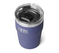 YETI Rambler Cup, Vacuum Insulated Stainless Steel Stackable Cup with Magslider Lid, Moon Dust, 16 oz (475 ml)
