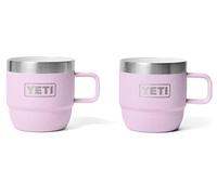 YETI Rambler Espresso Mug, Tasse Stackable en Acier Inoxydable Insulated Vacuum, Cherry Blossom, 2 Pack 6oz (177ml)