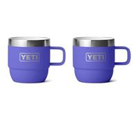 YETI Rambler Espresso Mug, Vacuum Insulated Stainless Steel Stackable Mug, Ultramarine Violet, 2 Pack 6 oz (177 ml)