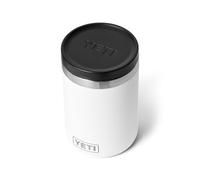 YETI Rambler Food Jar, Stainless Steel Double-wall Vacuum Insulated Container, Leakproof MagVent Lid, Durable & Dishwasher Safe Meal Jar for Travel or Office, White, 16 oz (473 ml)