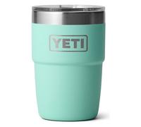 YETI Rambler Cup, Vacuum Insulated Stainless Steel Stackable Cup with Magslider Lid, Seafoam, 8 oz (237 ml)