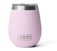 YETI Rambler Gobelet à vin isotherme en acier inoxydable avec couvercle Magslider, motif fleur de cerisier, 296 ml