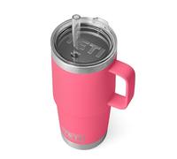 YETI Rambler Gobelet avec couvercle à paille, rose tropical, 739 ml