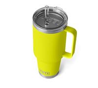 YETI Rambler Gobelet avec couverture à paille, jaune Firefly, 1,2 l