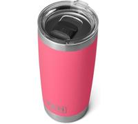YETI Rambler Gobelet de 591 ml (rose tropical) - Tasse à café de voyage en acier inoxydable avec couvercle MagSlider (non étanche) - Tasse à café isotherme pour garder les boissons chaudes ou froides