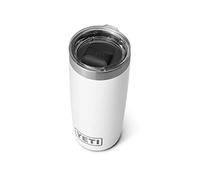 YETI Rambler Gobelet isotherme en acier inoxydable avec couvercle MagSlider, 0,3 l, blanc