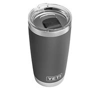YETI Rambler Gobelet isotherme en acier inoxydable avec couvercle MagSlider, 591 ml, anthracite