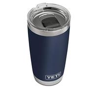 YETI Rambler Gobelet isotherme en acier inoxydable avec couvercle MagSlider, 591 ml, bleu marine