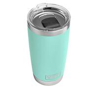 YETI Rambler Gobelet isotherme en acier inoxydable avec couvercle MagSlider, 591 ml, écume de mer