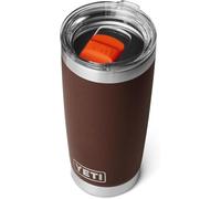 YETI Rambler Gobelet isotherme en acier inoxydable avec couvercle Magslider, 591 ml, marron Wetlands