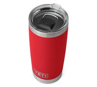 YETI Rambler Gobelet isotherme en acier inoxydable avec couvercle Magslider, 591 ml, rouge Rescue