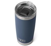 YETI Rambler Gobelet isotherme en acier inoxydable avec couvercle MagSlider amovible, 591 ml, bleu marine
