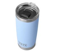 YETI Rambler Gobelet isotherme en acier inoxydable avec couvercle MagSlider, Big Sky Blue, 591 ml