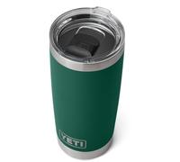 YETI Rambler Gobelet isotherme en acier inoxydable avec couvercle Magslider, vert forêt noire, 591 ml