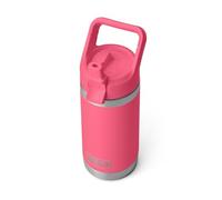 YETI Rambler Jr. Bouteille pour enfants, 355 ml, avec bouchon à paille, rose tropical