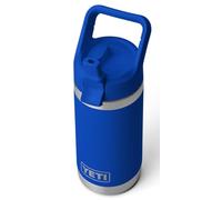 YETI Rambler Jr Kids Bouteille isotherme en acier inoxydable avec bouchon à paille, bleu roi, 355 ml