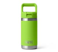 YETI Rambler Jr Venom Gourde isotherme en acier inoxydable avec paille, 12 oz / 354 ml
