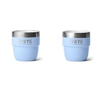 YETI Rambler Lot de 2 tasses empilables, bleu ciel, 118 ml