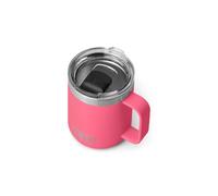 YETI Rambler Mug isotherme en acier inoxydable avec couvercle Magslider, 296 ml, rose tropical