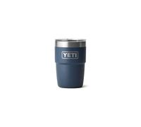 YETI Rambler Cup, Vacuum Insulated Stainless Steel Stackable Cup with Magslider Lid, Navy, 8 oz (237 ml)