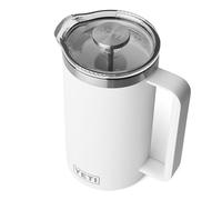 YETI Rambler Pichet à tampon avec revêtement en céramique DuraSip, blanc, 1 l