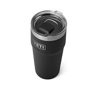 YETI Rambler Pinte empilable isotherme en acier inoxydable avec couvercle MagSlider, noir