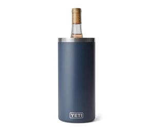 YETI Rambler Refroidisseur à vin et champagne isotherme en acier inoxydable, bleu marine