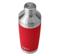YETI Rambler Shaker à cocktail, en acier inoxydable, isolation sous vide, rouge Rescue Red, 591 ml
