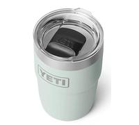 YETI Rambler Stackable Cup with Durasip Ceramic Lining, Vacuum Insulated, Stainless Steel Cup with Magslider Lid, Ridgeline, 8 oz (236 ml)