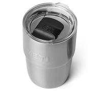 YETI Rambler Stackable Cup with Durasip Ceramic Lining, Vacuum Insulated, Stainless Steel Cup with Magslider Lid, Stainless Steel, 8 oz (236 ml)