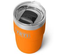 YETI Rambler Stackable Cup with Durasip Ceramic Lining, Vacuum Insulated, Stainless Steel Cup with Magslider Lid, King Crab, 8 oz (236 ml)