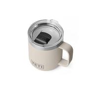 YETI Rambler Stackable Mug with Durasip Ceramic Lining, Vacuum Insulated Stainless Steel Mug with Magslider Lid, Cape Taupe, 10 oz (295 ml)