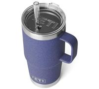 YETI Rambler Straw Mug, Stainless Steel Vacuum Insulated Mug with Stronghold Lid, Moon Dust, 25 oz (739 ml)
