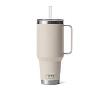 YETI Rambler Tasse avec paille isotherme en acier inoxydable, 1,2 l, taupe