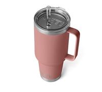 YETI Rambler Tasse avec paille, rose grès, 1242 ml