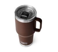 YETI Rambler Tasse de voyage isotherme en acier inoxydable avec couvercle hermétique et robuste, 887 ml, marron Wetlands