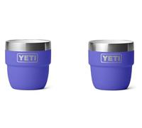 YETI Rambler Tasse empilable avec revêtement en céramique DuraSip, violet ultramarin, lot de 2 118 ml (4 oz)