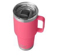 YETI Rambler Travel Mug, Stainless Steel Vacuum Insulated Mug with Stronghold Lid, Tropical Pink, 30 oz (887 ml)