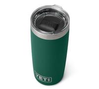 YETI Rambler Tumbler, Vacuum Insulated Stainless Steel Tumbler with Magslider Lid, Black Forest Green, 10 oz (296 ml)