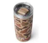 YETI Rambler Tumbler, Vacuum Insulated Stainless Steel Tumbler with Magslider Lid, Wetlands Camo, 10 oz (296 ml)