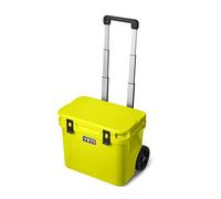 YETI Roadie 32 Wheeled Cool Box, Insulated Hard Cooler, Firefly Yellow