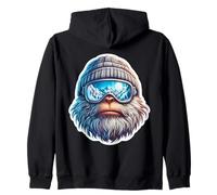Yeti Ski Abominable Snowman Ski Resort Sweat à Capuche